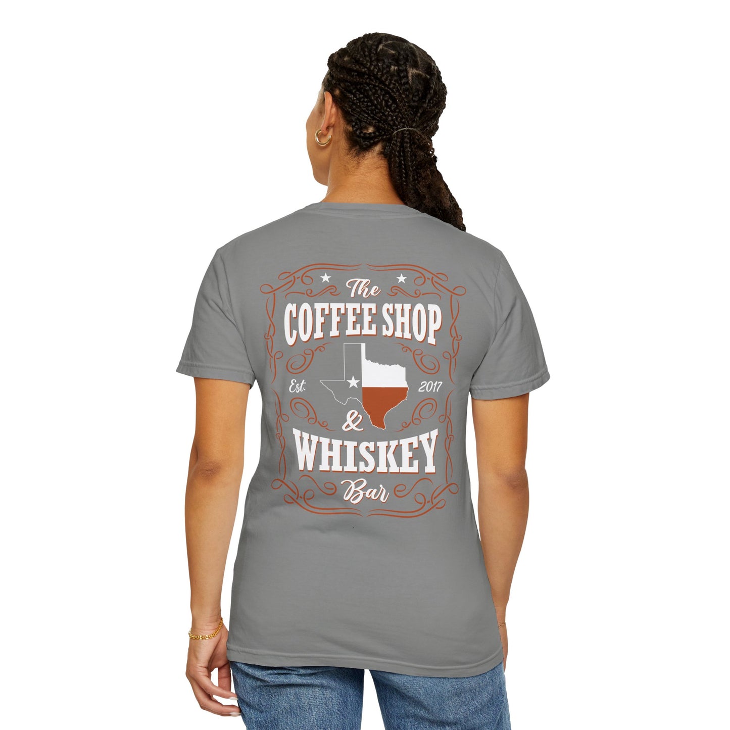 Texas - Granite Comfort Colors Heavyweight T-Shirt