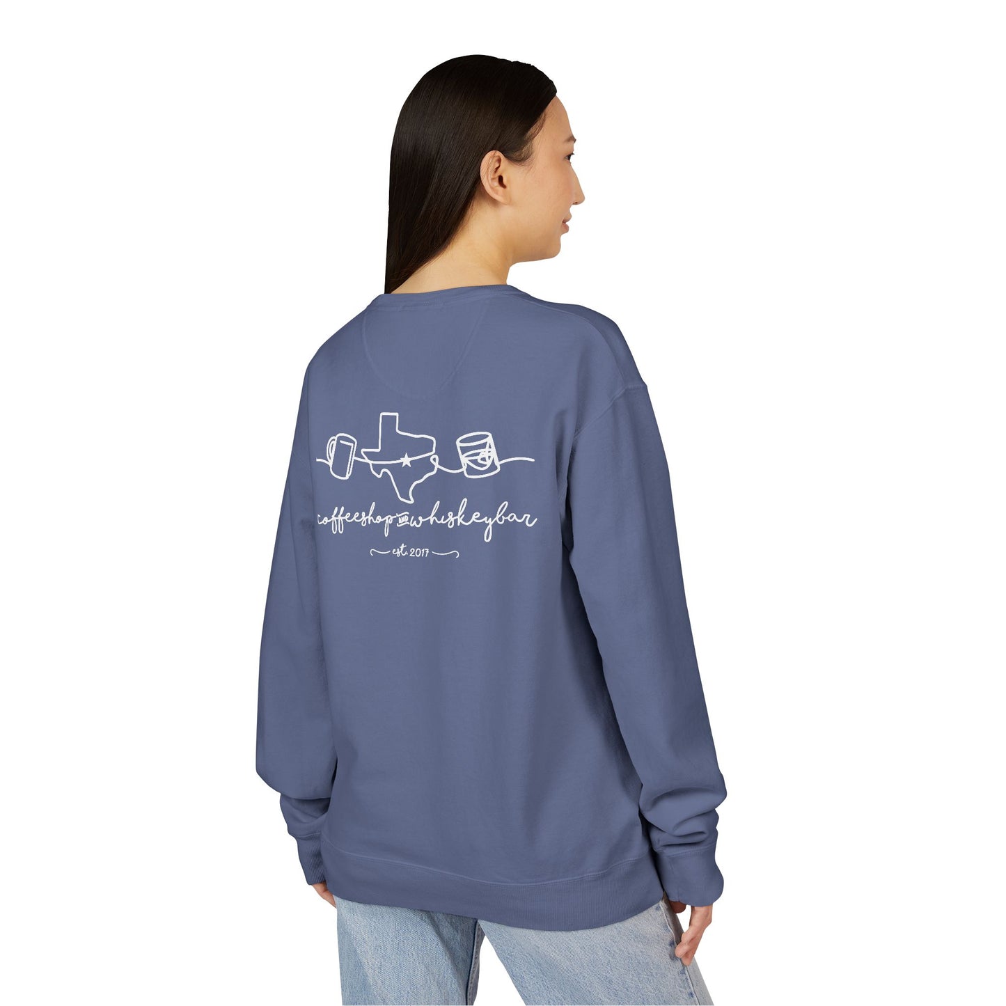 Script - Hanes Adult ComfortWash Unisex Crew Sweatshirt