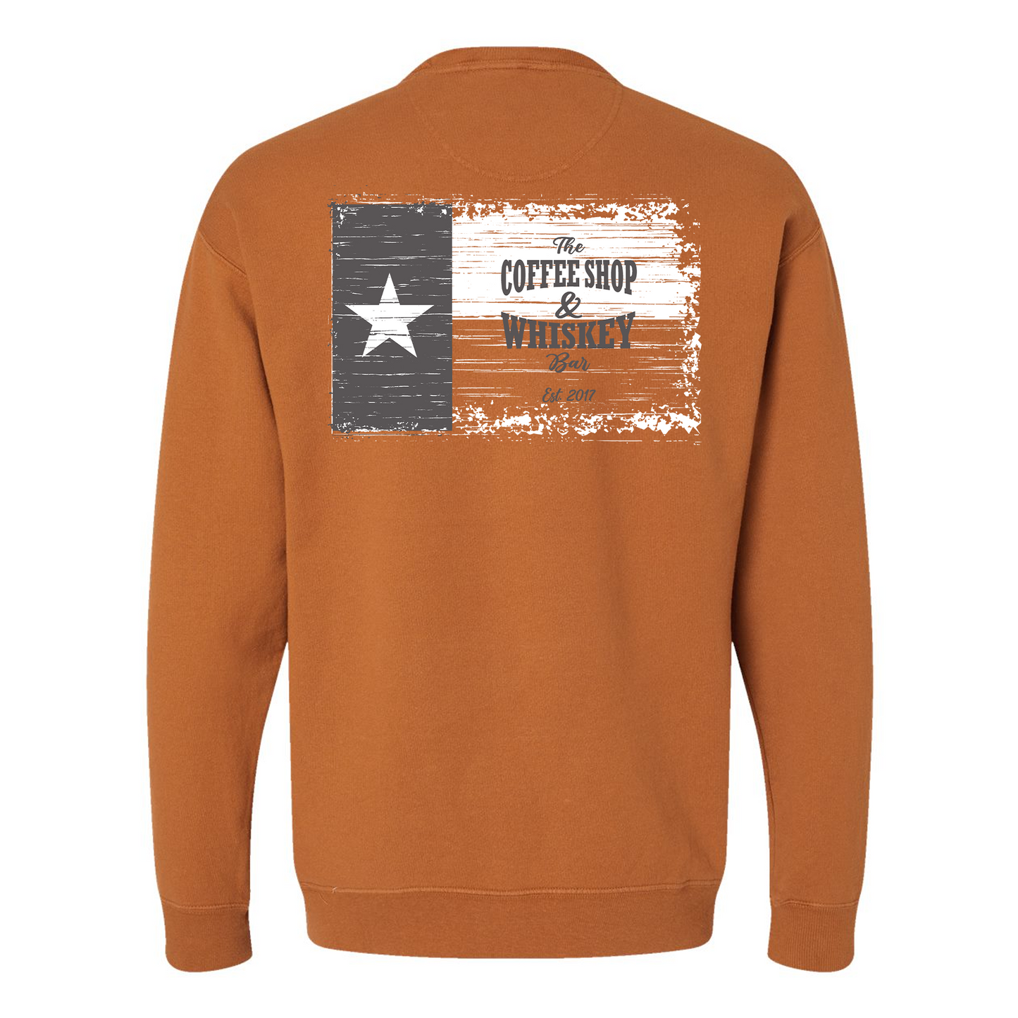 Texas - Hanes Adult ComfortWash Unisex Crew Sweatshirt