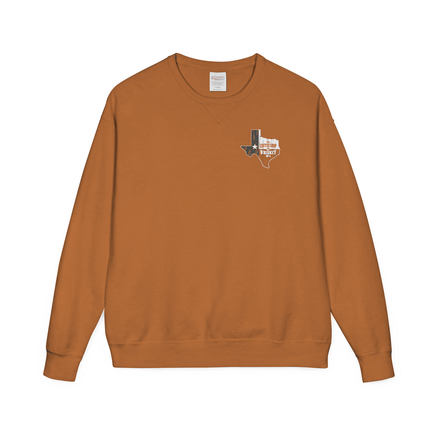 Texas - Hanes Adult ComfortWash Unisex Crew Sweatshirt