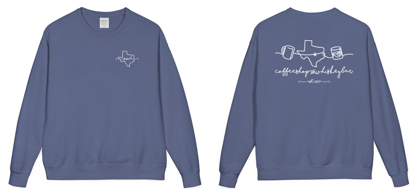 Script - Hanes Adult ComfortWash Unisex Crew Sweatshirt
