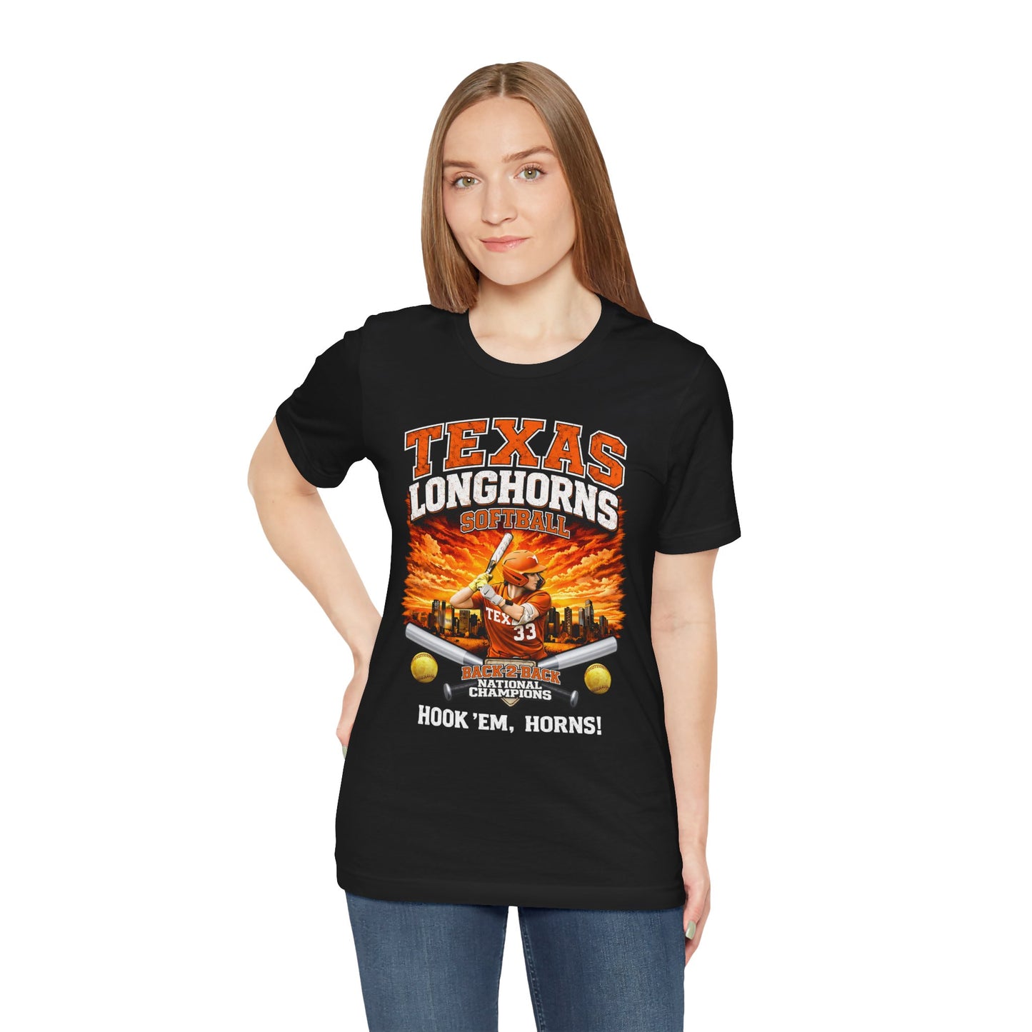 OFFICIALLY LICENSED: Softball Back 2 Back National Champions