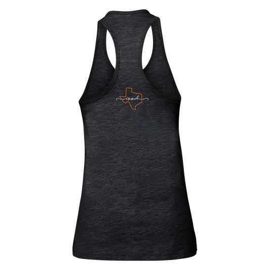 Script - Women's Jersey Racerback Tank