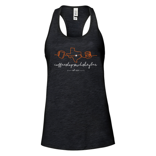 Script - Women's Jersey Racerback Tank