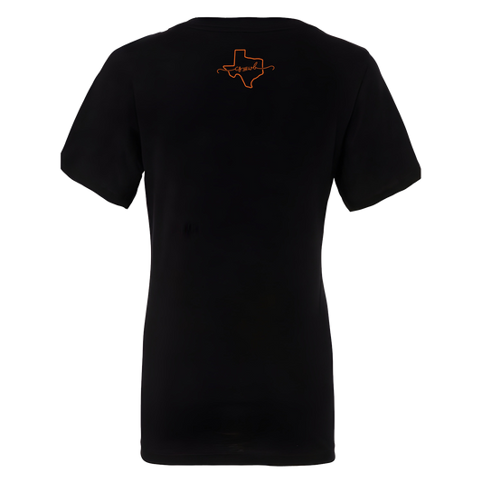 Script - Women's Jersey Short Sleeve V-Neck