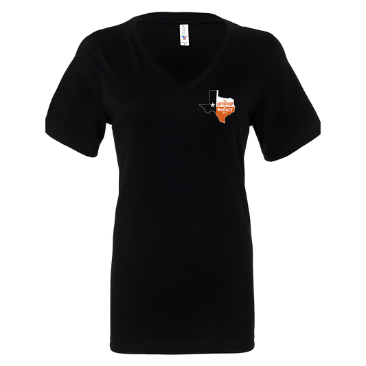 Texas - Women's Jersey Short Sleeve V-Neck